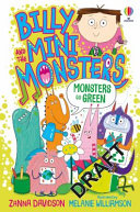 Book cover of BILLY & THE MINI MONSTERS GO GREEN