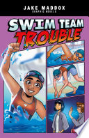 Book cover of SWIM TEAM TROUBLE