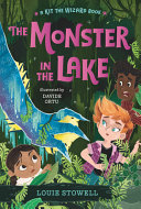 Book cover of KIT THE WIZARD 02 MONSTER IN THE LAKE