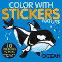 Book cover of COLOR WITH STICKERS OCEAN