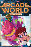 Book cover of ARCADE WORLD 01 DINO TROUBLE