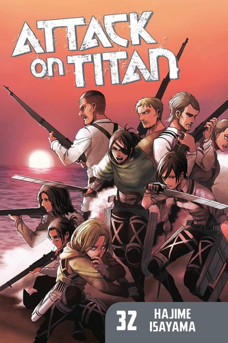 Book cover of ATTACK ON TITAN 32