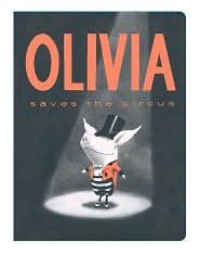 Book cover of OLIVIA SAVES THE CIRCUS