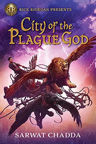 Book cover of CITY OF THE PLAGUE GOD