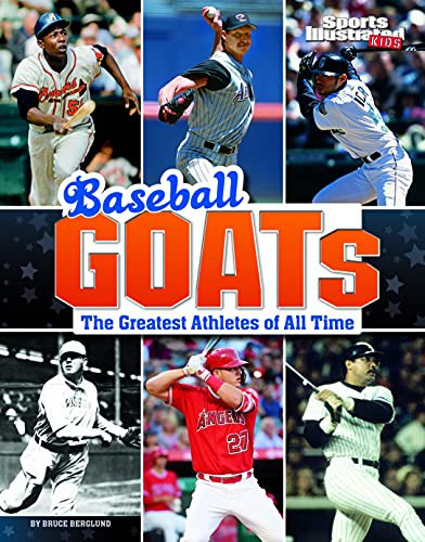 Book cover of BASEBALL GOATS - THE GREATEST ATHLETES O