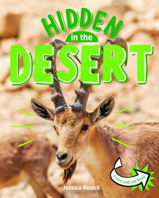 Book cover of ANIMALS HIDDEN IN THE DESERT