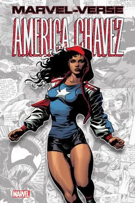 Book cover of MARVEL-VERSE - AMER CHAVEZ