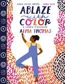Book cover of ABLAZE WITH COLOR - A STORY OF PAINTER