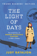 Book cover of LIGHT OF DAYS - YOUNG READERS' EDITION