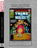 Book cover of MARVEL MASTERWORKS - MARVEL TWO-IN-ONE