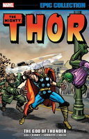 Book cover of THOR EPIC COLLECTION - THE GOD OF THUNDE