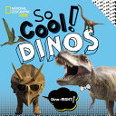 Book cover of SO COOL DINOS