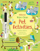 Book cover of WIPE-CLEAN PET ACTIVITIES