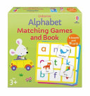 Book cover of ALPHABET MATCHING GAMES & BOOK