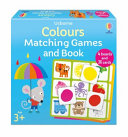 Book cover of COLOURS MATCHING GAMES & BOOK