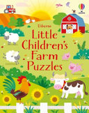 Book cover of LITTLE CHILDREN'S FARM PUZZLES