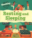 Book cover of HEALTHY ME - RESTING & SLEEPING