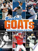 Book cover of BASEBALL GOATS - THE GREATEST ATHLETES O
