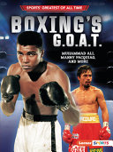 Book cover of BOXING'S GOAT - MUHAMMAD ALI MANNY PACQU