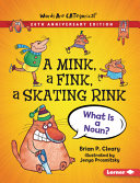 Book cover of MINK A FINK A SKATING RINK - WHAT IS A N