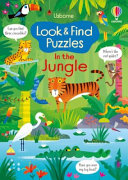 Book cover of LOOK & FIND PUZZLES IN THE JUNGLE