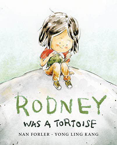 Book cover of RODNEY WAS A TORTOISE