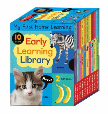 Book cover of EARLY LEARNING LIBRARY 10 BOOK BOX SET
