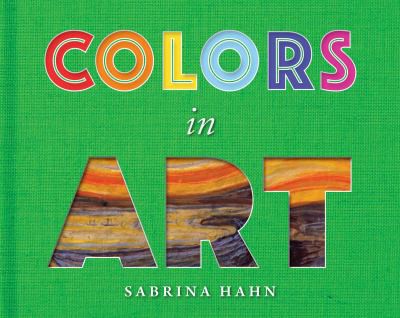 Book cover of COLORS IN ART