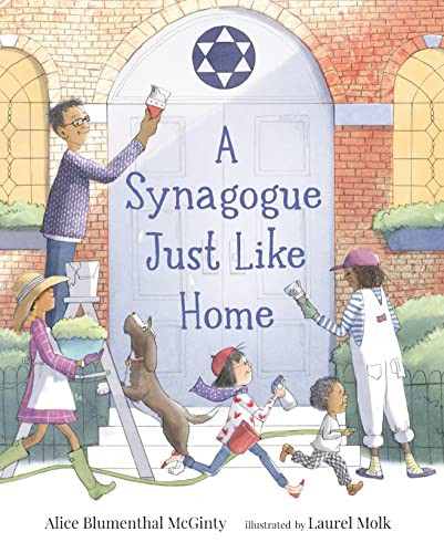 Book cover of SYNAGOGUE JUST LIKE HOME