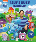 Book cover of BLUE'S BUSY WORLD A BOOK OF 300 NEW WORD