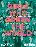 Book cover of GIRLS WHO GREEN THE WORLD -THIRTY-FOUR R
