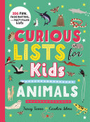 Book cover of CURIOUS LISTS FOR KIDS - ANIMALS