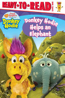 Book cover of DONKEY HODIE HELPS AN ELEPHANT