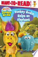 Book cover of DONKEY HODIE HELPS AN ELEPHANT