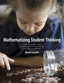 Book cover of MATHEMATIZING STUDENT THINKING