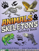 Book cover of ANIMALS & SKELETONS ACTIVITY BOOK