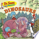 Book cover of DR SEUSS DISCOVERS - DINOSAURS