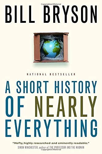 Book cover of SHORT HIST OF NEARLY EVERYTHING