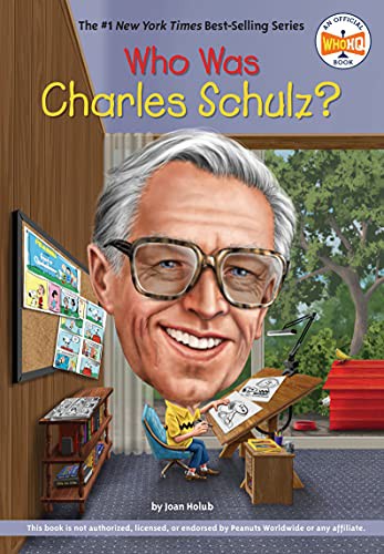 Book cover of WHO WAS CHARLES SCHULZ