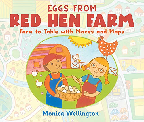 Book cover of EGGS FROM RED HEN FARM