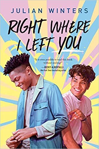 Book cover of RIGHT WHERE I LEFT YOU
