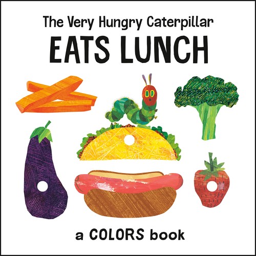 Book cover of VERY HUNGRY CATERPILLAR EATS LUNCH