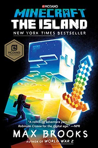 Book cover of MINECRAFT 01 THE ISLAND