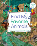Book cover of FIND MY FAVORITE ANIMALS