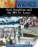 Book cover of RIGHTING CANADA'S WRONGS - MS ST LOUIS
