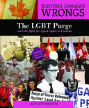 Book cover of RIGHTING CANADA'S WRONGS - LGBT PURGE