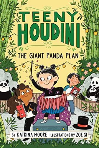 Book cover of TEENY HOUDINI 03 THE GIANT PANDA PLAN