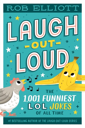 Book cover of LAUGH-OUT-LOUD - THE 1001 FUNNIEST LOL