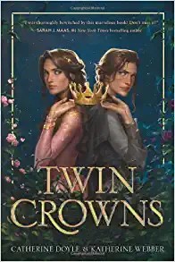 Book cover of TWIN CROWNS
