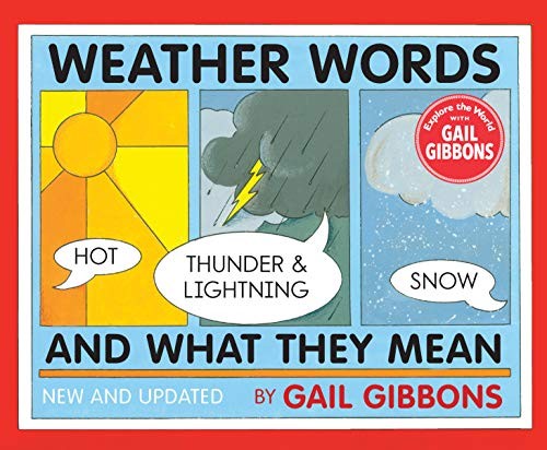 Book cover of WEATHER WORDS & WHAT THEY MEAN - NEW ED